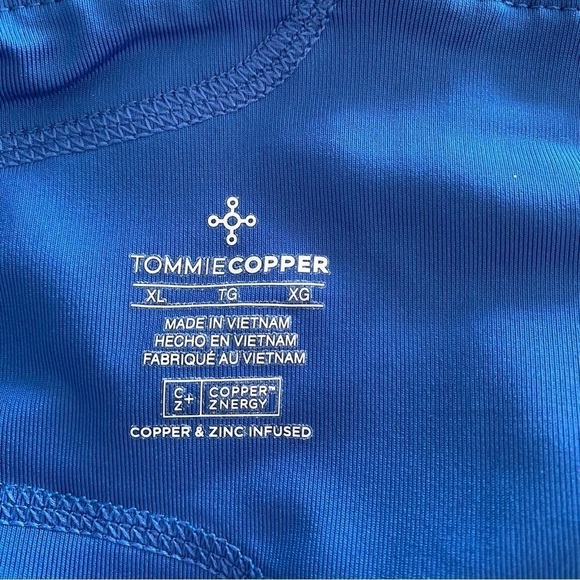 NWT Tommie Copper Lower Back Support Capri Cobalt Blue size XL - Picture 6 of 12